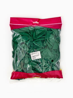 Воздушные шары латексные 12" "Темный зеленый" набор 100 штук