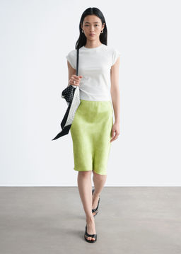Camiseta de punto ajustada - H&m фото 8