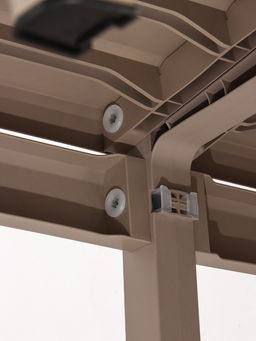 Набор садовой мебели «Евпатория»: 2 кресла, стол, двухместный диван, бежевый