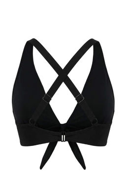 Siyah Ucgen Fiyonklu S?rt Detayl? Kapl? Bikini Ustu TBESS26BU00006 - Trendyolmilla фото 2