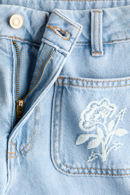 Wide Regular Waist Jeans - H&m фото 7