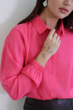 Рубашка базовая летучая мышь со спущенной линией плеча - Martichelli фото 36