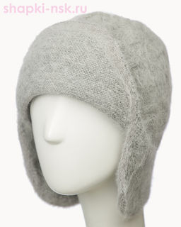 05012AgТ1 Коса травка Ушанка женская (54-58)