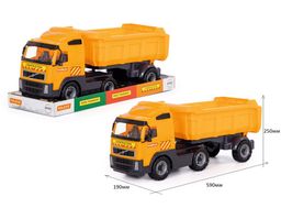 Автомобиль-самосвал "Volvo" с полуприцепом (58393) в сеточке 60*23*26,5см, Полесье