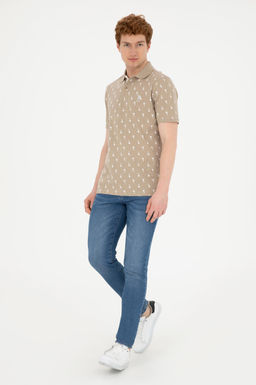 Мужская футболка светло-хаки Неожиданная скидка в корзине - U.s. polo assn фото 11