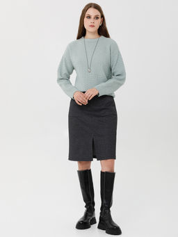 Юбка трикотажная