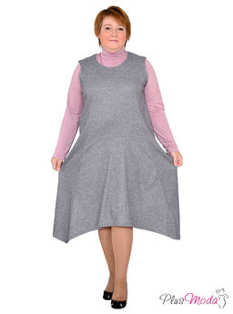 Платье-сарафан Модель №347 размеры 44-80 - Plusmoda фото 2