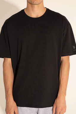 Мужская черная футболка - U.s. polo assn фото 14