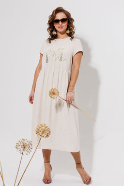 Платье Galean Style 965 светлый беж