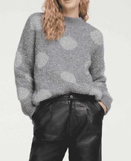 Пуловер, серый - Linea tesini фото 5