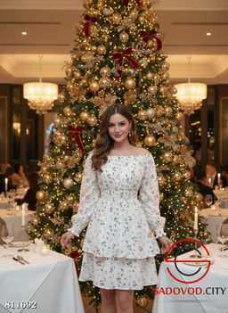 Платье женское приталенное - Bruno фото 3