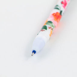 Цена за 12 шт. Ручка пиши-стирай, синяя паста, гелевая, 0.5 мм с колпачком С 8 Марта - Artfox фото 4