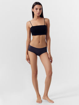 Цена за 2 штуки! Трусы женские шортики в сером цвете - Mark formelle фото 3