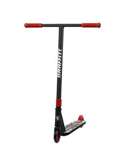 Самокат трюковой GRAFFITI Clever 24, колёса PU 100 мм, резьбовая компрессия, ABEC 9 Chrom, красный