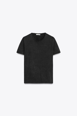 FADED SHORT SLEEVE T-SHIRT - Zara фото 18