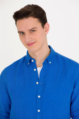 Мужская рубашка Saks с длинным рукавом - U.s. polo assn фото 2