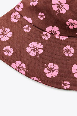 PALM TREE BUCKET HAT - Zara фото 5