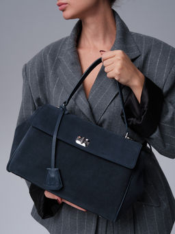 Замшевая сумка Nadi DBR 31356 синий