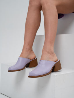 Сабо 5132.23663br.Лиловый+коричневый