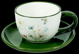 Чайная пара 220мл "Полевые цветы" 527-308