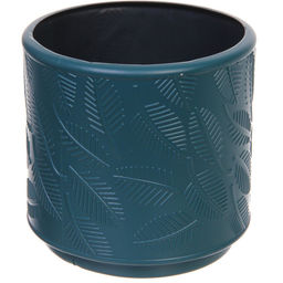 Цена за 4 шт. Ваза из пластика "Ивет" 10*10см цвет синий