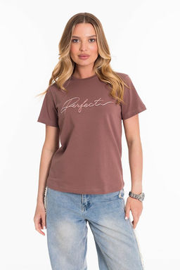 Футболка М325079Па коричневый