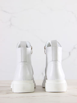 Ботинки 330.21074w. белый/Шерсть