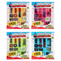 Набор для опытов «Опыты с магнитами, 8 опытов»