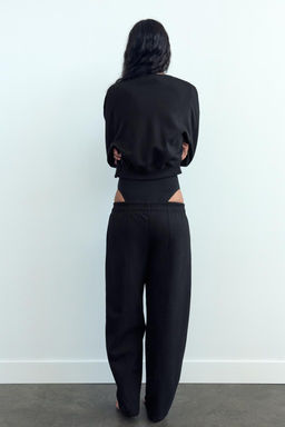 BASIC PLUSH SWEATSHIRT - Zara фото 34