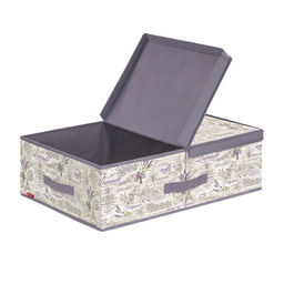 VAL LV-BOX-LD Короб стеллажный с двойной крышкой, 58*40*18 см, LAVANDE, шт