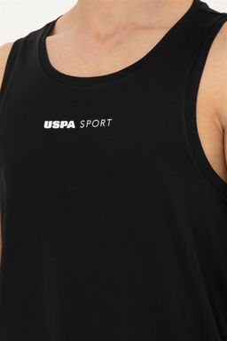 Мужская черная футболка с круглым вырезом - U.s. polo assn фото 7