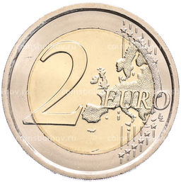 Монета 2 евро 2022 года Словения 150 лет со дня рождения Йоже Плечника