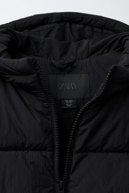 HOODED PADDED GILET - Zara фото 6