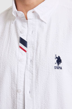 Erkek Beyaz Uzun Kollu Basic G_mlek - U.s. polo assn фото 6