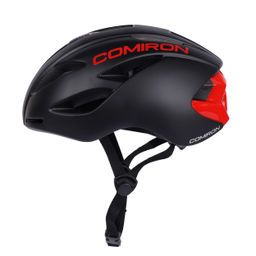 Шлем велосипедный COMIRON Aero. Цвет: Black. Размер: L (58-62см) / MX-100T / уп 12 - ГалеонТрейд фото 4