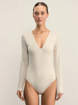 Базовое боди с треугольным вырезом ZR2501013 / Zarina  фото 3