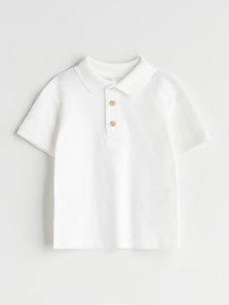 Polo Yaka Erkek Bebek G?mlek ve Pantolon 2li