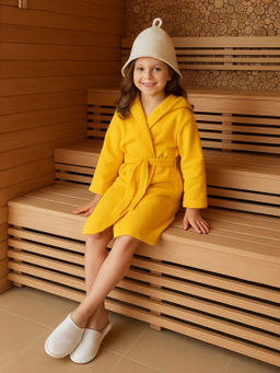 Халат детский желтый 900 (86, 52)