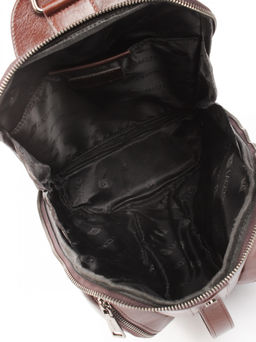 LACCOMA рюкзак МК93-4400-6-коричневый натуральная кожа полиэстер