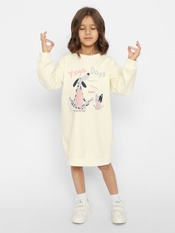 CRB wear/CSKG 63442-21-350 Платье для девочки,экрю/Ex.Cherubino  фото 2