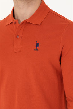 U. S. Polo Assn Мужская базовая толстовка с воротником поло и плиткой - U.s. polo assn фото 7