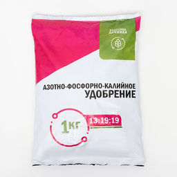 Цена за 4 шт. Удобрение минеральное Азотно-фосфорно-калийное, 1 кг