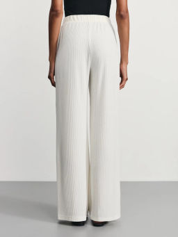 Трикотажные брюки в рубчик / Zarina  фото 4