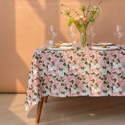 Скатерть Этель Попугай 149х180 см, 80% хл, 20% пэ, сатин 110 г/м2