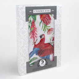 Скатерть Экзотический сад d=220+/-3см,100% хлопок, саржа 190 гр/м2 - Этель фото 6