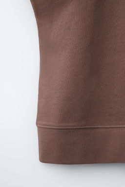 CAMISETA LISA HEAVY WEIGHT / Marr?n