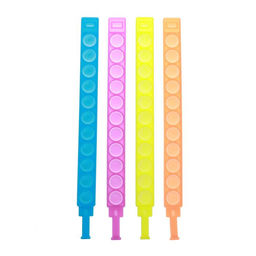 Цена за 12 шт. Браслет POP IT, цвета МИКС