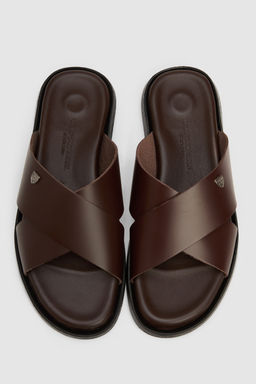 Erkek Kahverengi Terlik - U.s. polo assn фото 6