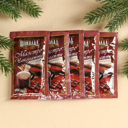Горячий шоколад в коробке Тёплых праздников, 125 г (5 шт.?25 г) - Фабрика счастья фото 6