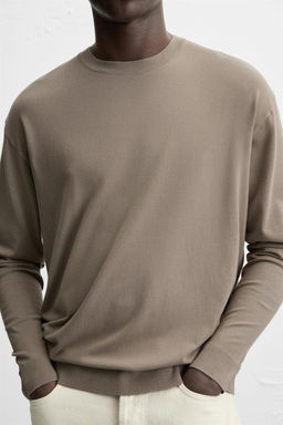BASIC VISCOSE BLEND SWEATER - Zara фото 8